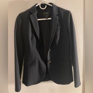 JCrew Deep Navy Bi-Stitch Blazer